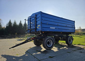 Przyczepa wywrotka PANAV PS2.17 (ładowność 14 ton, wywrot na 3 strony) pla…