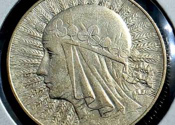 5 zł Jadwiga 1932 rok zzm. Piekne