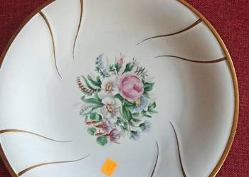 Patera z bukietem kwiatów,m. Syg. Inicjały AB 1945 Patera z bukietem kwiatów,m. Syg. Inicjały AB 1945