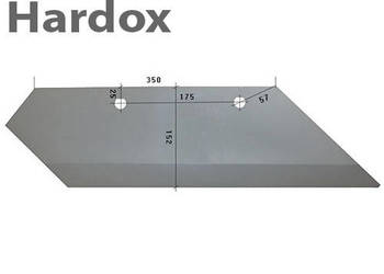 Lemiesz 300hektarów HARDOX 35040/P części do pługa OVERUM