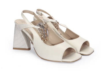 Sandały na obcasie (roz 36 - 41)