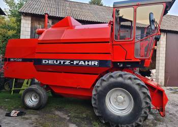 Kombajn Deutz-fahr M 1080, beczkowóz pomot pług kverneland zgrabiarka stoll