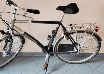 Czarny rower Batavus Holenderka Miejski - męski