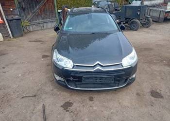 Citroen C5 III 3 08- KOMPLETNY przód Zderzak Błotniki Maska XENON KTVD