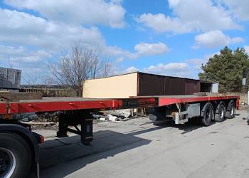 Naczepa BROSHUIS rozciągana 21m ,osie skretne