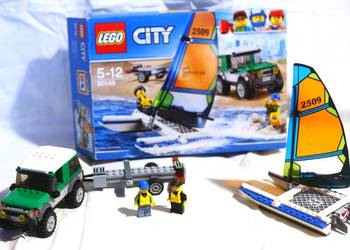 Klocki LEGO 60149 Terenówka 4x4 z katamaranem