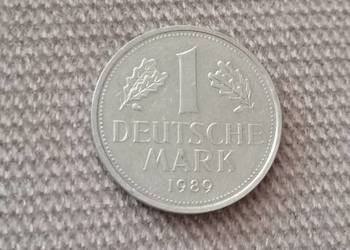 moneta 1 Marka Niemiecka rok 1989