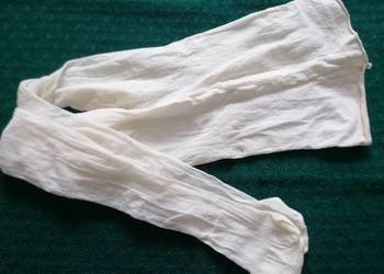 Rajstopy,rajtuzy białe dziecinne, dziewczęce.