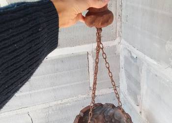 Lampa półka vintage handmade