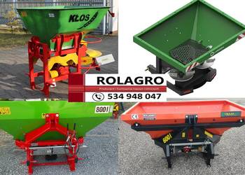 rozsiewacz nawozów dwutarczowy siewnik dostawa