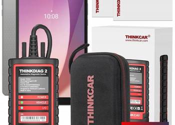 TESTER SKANER DIAGNOSTYCZNY THINKDIAG 2 THINKCAR FULL J.POLSKI +TABLET 10"