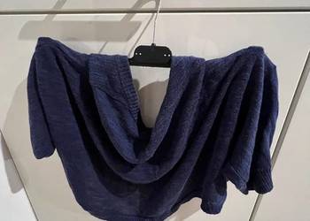 Śliczny granatowy mini sweterek H&M 134/140