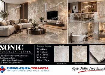 gres 60/120 sonic perla beige poler rektyfikowany gat.1 entr