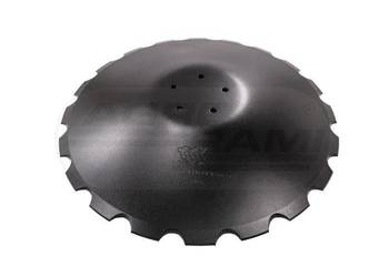 Talerz uzębiony 600x6mm 20 zębów 5 otworów  A135419697