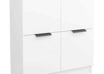 Komody 2 szt. białe 60x30x70 cm materiał drewnopochodny WM-3115804