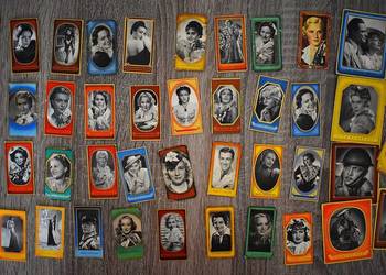 Karty kolekcjonerskie , przedwojenne z lat 30 tych. - Gwiazdy kina