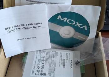 Serwer portów MOXA NPort IA-5150I – Industrial, Izolacja, NOWE, FV