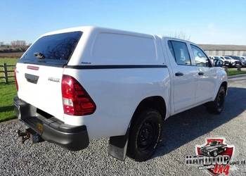 Zabudowa paki Hardtop Aeroklas - Toyota Hilux 2015+  BOKI PEŁNE 