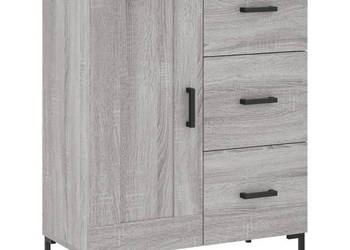 Szafka szary dąb sonoma 695x34x90cm materiał drewnopochodny WM-830266