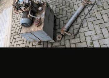 Pompa hydrauliczna. Siłownik łuparka