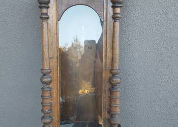 S122 Skrzynia obudowa starego zegara szafka witrynka kapliczka