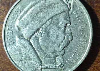 10 zł 1933r Jan III Sobieski. Srebro 2RP