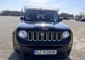 Jeep Renegade Sport 110KM, 2017, 108000 km, I właściciel, bezwypadkowy