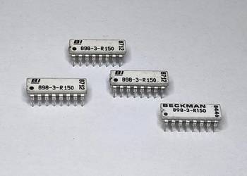 Układ rezystorów 8 x 150 Ohm BECKMAN