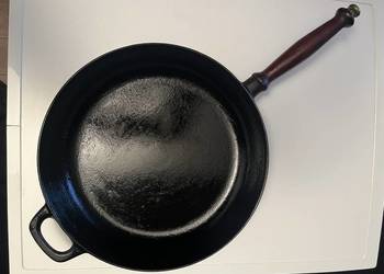 Norweska żeliwna patelnia 29 cm