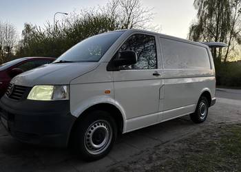 Volkswagen transporter t5 dwa miejsca blaszak