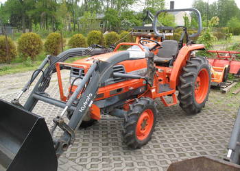 Kubota GL mocna 4x4 ps tur ładowacz do sadu obory c330 mf same