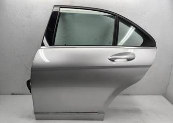 DRZWI LEWY TYŁ KOMPLETNE 775 MERCEDES W204 LIFT