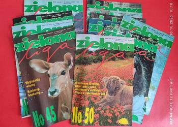 Zielona Liga, rok 2000, nr 43-53, miesięcznik, przyroda, ekologia Zielona Liga, rok 2000, nr 43-53, miesięcznik, przyroda, ekologia