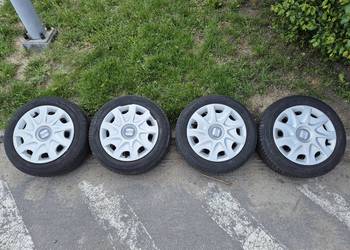 Koła felgi stalowe 7Jx16" 5x112 + opony 205/55 wielosezonowe VW Seat Skoda