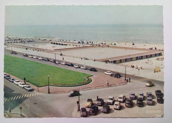 Pocztówka Francuska Le Touquet Paris-Plage lata 60-te NOWA!