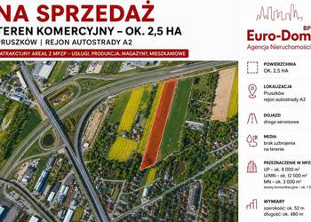 Pruszków 2,5 ha pod magazyn