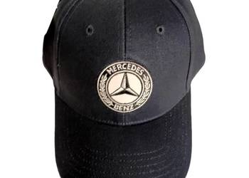 MERCEDES Czapka z daszkiem granatowa classic logo