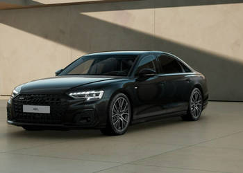 Audi A8 Lang_OśSkrętna_Masaże_Wentylacja_HeadUp_Panorama_B&O_Webasto_Docią…