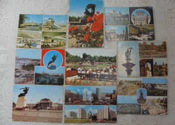 Pocztówki PRL z Warszawy