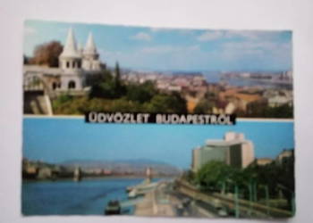Pocztówka z Budapesztu z 1979r. + Znaczek