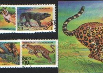 Zn.Seria Madagaskar Mi 1701 - 7, bl. 261 kas 1994