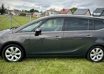 Opel Zafira C Automat, Radar, Xenon, Skóra z 2012 roku 1.4 turbo 140 km LPG