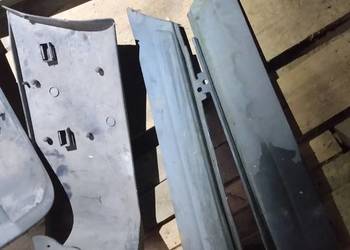 Zderzak tył Fort Transit MK VI 2000-2013 czarny