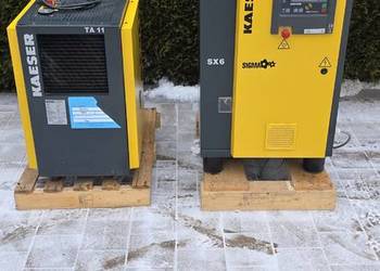 Kompresor śrubowy Kaeser SX6 2012 rok 11bar + Osuszacz Kaeser TA11!