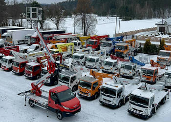 Iveco Daily 35S12 Koszowy Zwyżka MX170 17m UDT Mx 210 MZ Steel Versalift J…