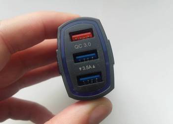 Ładowarka samochodowa USB Szybkie ładowanie, Quick Charge, T
