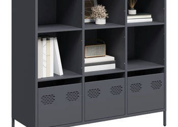 Szafka antracytowa 1015x39x1035 cm stal WM-851390