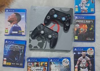 PlayStation 4 Slim STAR WARS Limited Edition | 7 Gier | 2 Pady | Zestaw