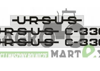 42367890 ZESTAW NAKLEJEK MASKI C-330 URSUS