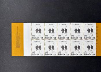 Znaczki Szwecja 1977 - grawer Cz.Słania Mi.nr.981